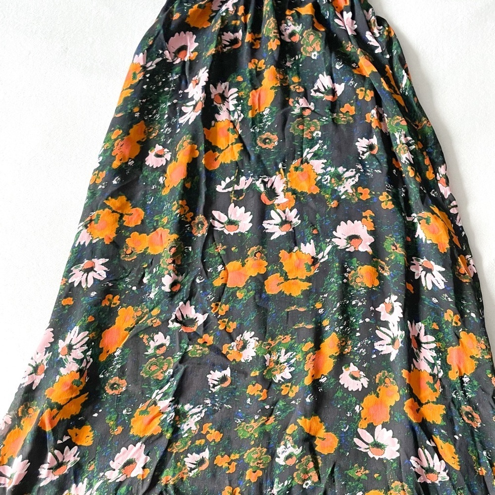 Wilfred Floral Cut-out Halter Maxi Dress - Picture 12 of 13